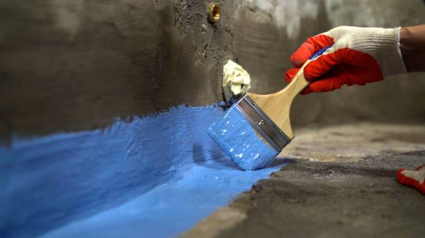 SJ Waterproofing Pros commercial waterproofing team near Bloomington, IN